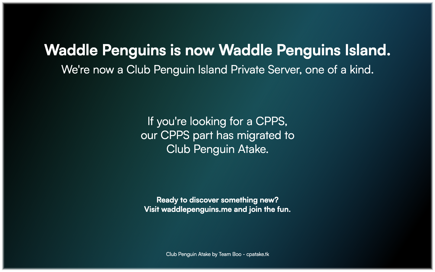 Waddle Penguins Island + CP Atake